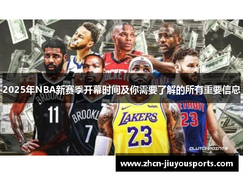 2025年NBA新赛季开幕时间及你需要了解的所有重要信息